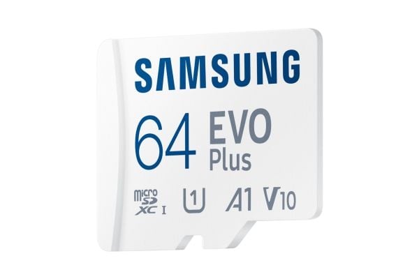 Samsung EVO Plus MB-MC64SA - Flash-muistikortti (microSDXC-SD-sovitin mukana)