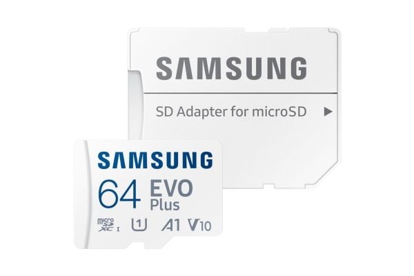 Samsung EVO Plus MB-MC64SA - Flash-muistikortti (microSDXC-SD-sovitin mukana)