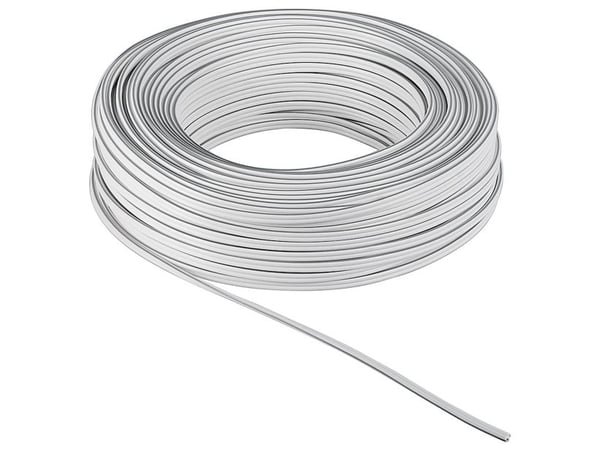 Goobay 15108, Oksygenfritt kobber, 50 m, Hvit