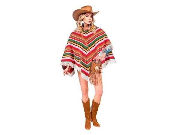 Mexikansk poncho