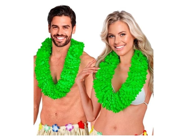 Grøn hawaiikrans