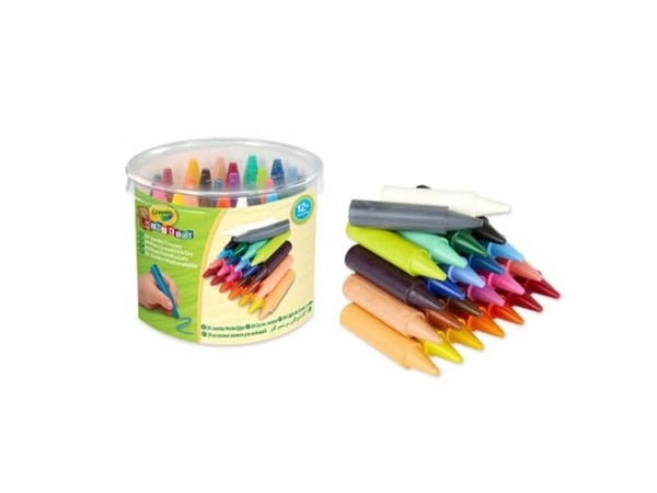 Crayola, Inc. CRAYOLA MINIKIDS Store fargestifter, 24 stk.