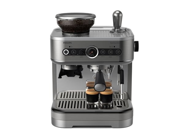 Philips PSA3218/01, Espressomaskin, 2,5 l, Kaffebönor, Inbyggd kvarn, 1350 W, Rostfritt stål