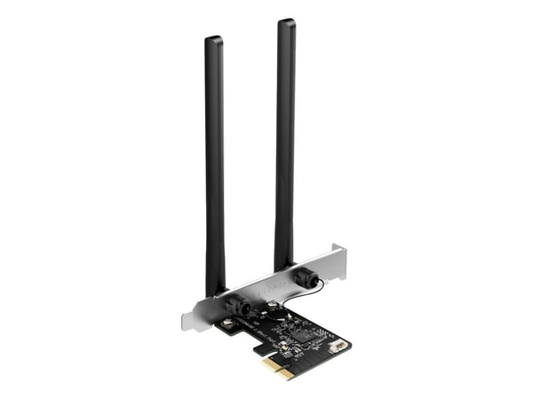 Mercusys MA30E, Intern, Trådløs, PCI Express, WLAN / Bluetooth, 1200 Mbit/s, Svart