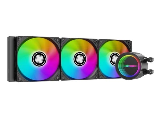 Xilence LQ360G.ARGB - Væskekjølesystem for prosessor - (for: LGA1156, LGA1155, LGA1150, LGA1151, AM4, LGA1200, LGA1700, AM5, LGA1851) - kobber - 12...