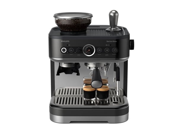 Philips Barista Brew PSA3218 - Kaffemaskine med capuccinatore - 15 bar - sort