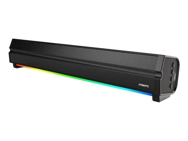 Streetz SB100-BLK, 6 W, 4 O, 5,2 cm, 100 - 18000 Hz, Svart, Multi