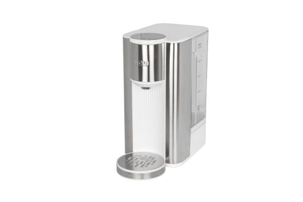 Unold Ava, 2,5 l, 2600 W, Sølv, Hvit, Plast, Rustfritt stål, Justerbar termostat, Vannivåindikator