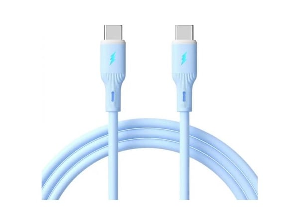 Akyga USB-kabel USB-A til USB-C, 1 m, blå (AK-USB-68)