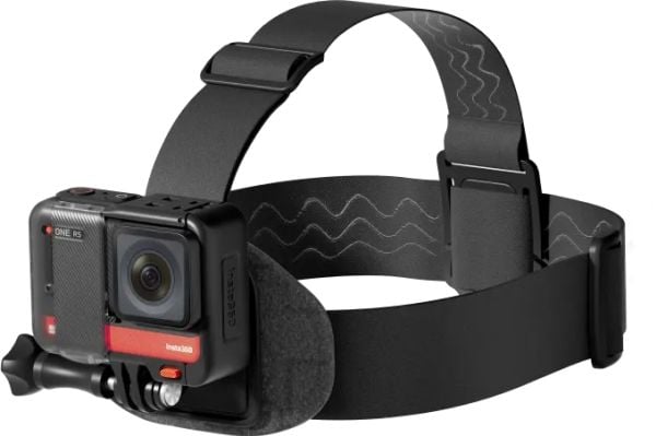 Insta360 Head Strap - Støttesystem - hodebåndsmontering - for Insta360 Go 2, ONE R Trio Edition, ONE RS, ONE RS 4K, ONE RS Twin Edition, One X3, X3