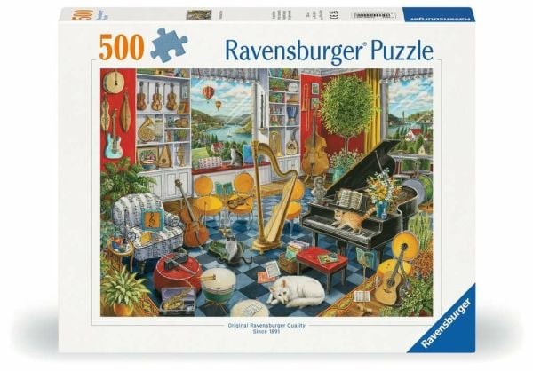 Ravensburger 12000022, 500 stk., Landskap, 12 år