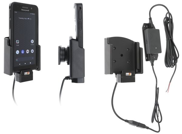 Aktiv brakett for fast installasjon (pogo-pin-lading) egnet for: CT30XP, CT37 med beskyttelsessko (CT30P-PB-XP) (713420)