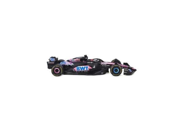 BBURAGO Alpine F1 A524 1:43 Ocon, Sportsbil, Montert på forhånd, 1:43, Alpine A524, Alle kjønn, Metall, Plast