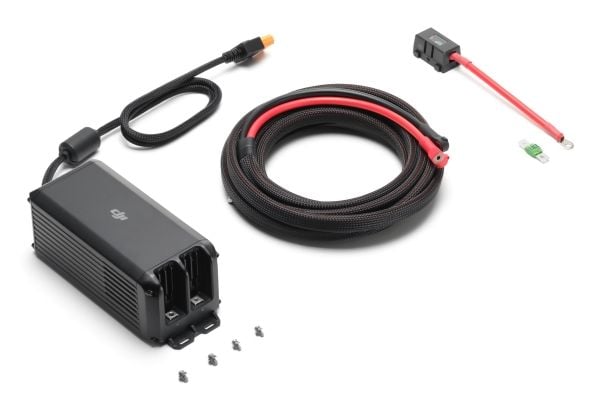 DJI Power 1kW Super Fast Car Charger, Svart, DJI, 0 - 45 ° C, 93 mm, 235 mm, 83,5 mm