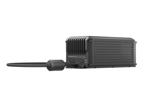 DJI Power 1kW Super Fast Car Charger, Svart, DJI, 0 - 45 °C, 93 mm, 235 mm, 83,5 mm