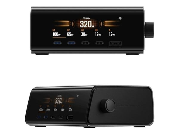 EcoFlow RAPID Pro, Innendørs, AC, Svart