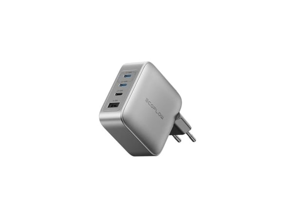 EcoFlow RAPID Pro Charger 140W – Hurtiglader med flere porter og 4 porter