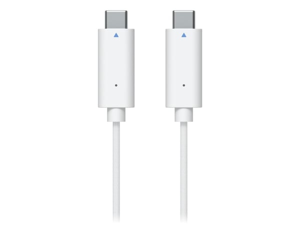 Ubiquiti - USB-kabel - 24 pin USB-C (hann) til 24 pin USB-C (hann) - 1 m - hvit