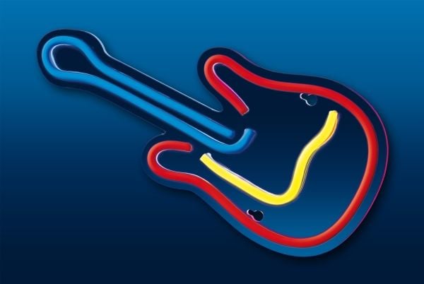 Activejet AJE-NEON GITARA, Multifärg