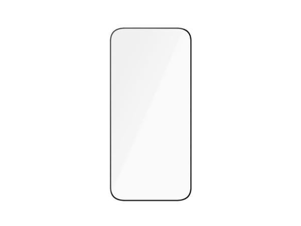 PanzerGlass Ceramic Protection - Skjermbeskyttelse for mobiltelefon - ultravid passform m. EasyAligner - glass - rammefarge svart - for Apple iPhon...