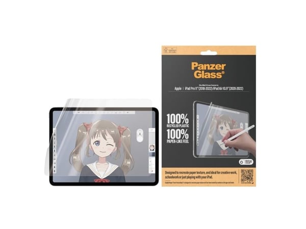 PanzerGlass - Tabletin suojakalvo - erittäin leveä istuvuus - kalvo - Apple 10,9-tuumainen iPad Air (4. sukupolvi, 5. sukupolvi); 11-tuumainen iPad...