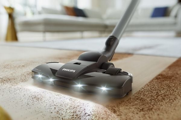Philips XD8152 - Støvsuger - kanister - pose - shell gray
