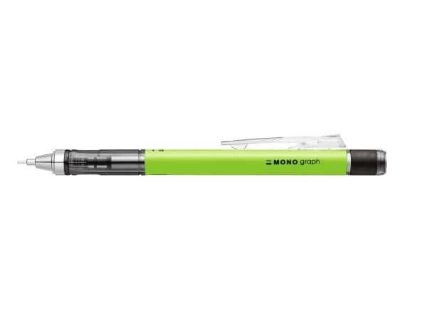 Tombow MONO graph, Grønn, Plast, Hvit, 0,7 mm, Rund, Plast