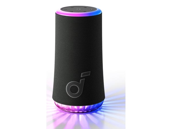 Soundcore Glow - Høyttaler - for bærbar bruk - trådløs - Bluetooth - Appstyrt - 30 watt