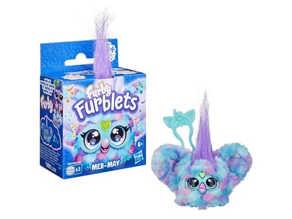 Furby Furblets Mer-May, Tegneseriefigur, 6 år, Interaktiv, Gir fra seg lyd, A76
