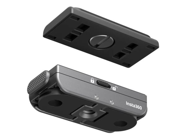 Insta360 Quick Release Mount 2.0, kamerafeste, svart