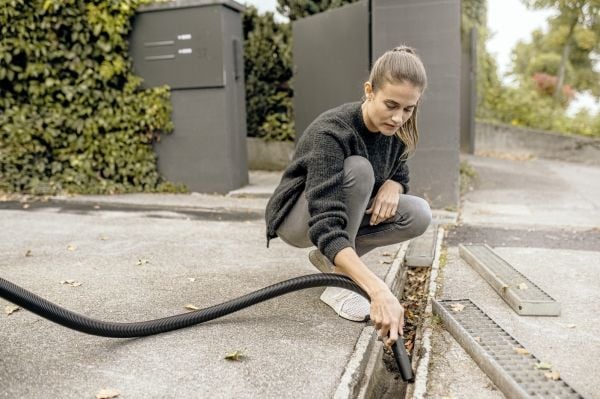 Kärcher WD 2 Plus S V-15/4/18/C - Støvsuger - kanister - pose / uten pose - gul