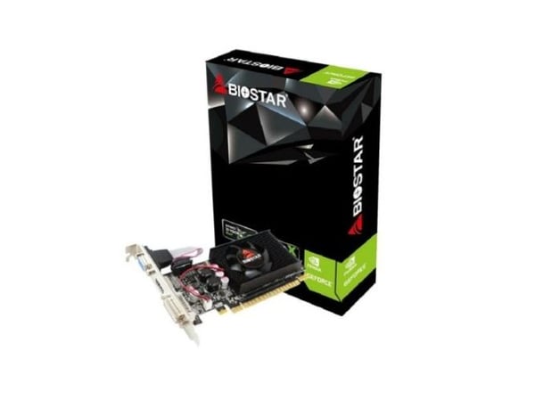 Biostar VN2103NHG6 Ver. G210 - Grafikkort - GF 210 - 1 GB DDR3 - PCIe 2.0 x16 lavprofil - DVI, HDMI, VGA - boks