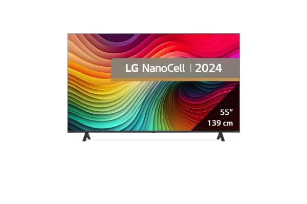 LG NanoCell NANO81 55NANO81T3A, 139,7 cm (55"), 3840 x 2160 piksler, NanoCell, Smart TV, Wi-Fi, Blå