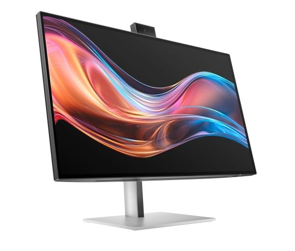 HP Series 7 Pro Serie 7 Pro 27-tommers 4K-konferanseskjerm – 727pm, 68,6 cm (27"), 3840 x 2160 piksler, 4K Ultra HD, LCD, 5 ms, Sølv