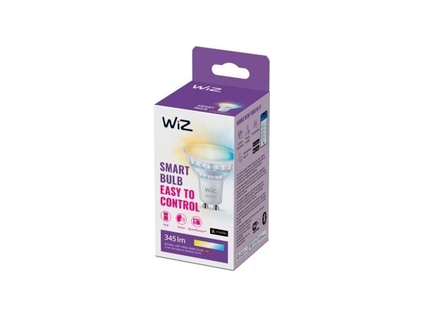 WiZ Spot - Smart LED Lighting - Warm to Cool White Light - GU10 - 50W - Wi-Fi