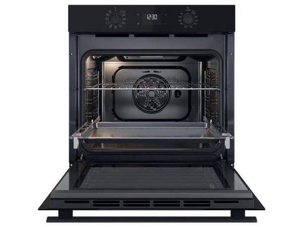 Whirlpool OMR58CU1B, Medium, Elektrisk ovn, 71 l, 71 l, Katalytisk, Innebygget