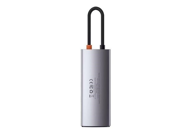 Baseus-sovitin 5in1 USB-C-keskitin 3x USB 3.0 + HDMI + USB-C-PD