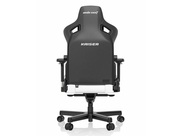 Anda Seat AD12YDC-XL-01-W-PVC, pehmustettu istuin, Pehmustettu selkänoja, Valkoinen, Valkoinen, Keinonahka, Keinonahka
