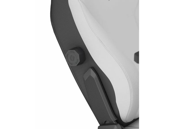 Anda Seat AD12YDC-XL-01-W-PVC, pehmustettu istuin, Pehmustettu selkänoja, Valkoinen, Valkoinen, Keinonahka, Keinonahka