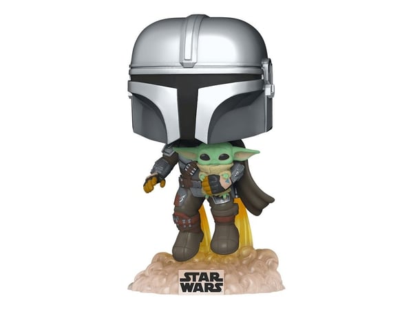 Funko POP Vinyl SW Mandalorian Flying w. Jetpack