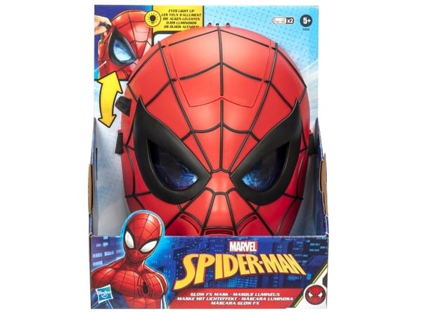 Hasbro Hämähäkkimies Night Glow silmänaamari