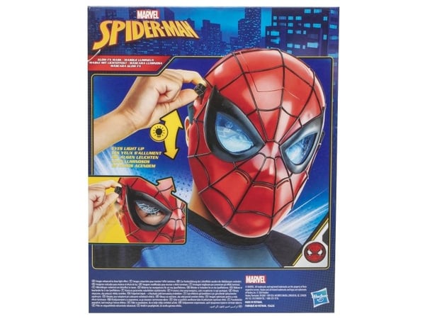 Hasbro Hämähäkkimies Night Glow silmänaamari