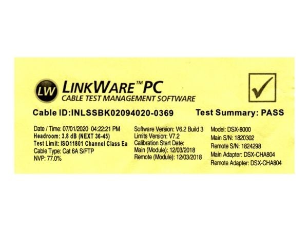InLine 74833S, 0,3 m, Cat6a, S/FTP (S-STP), RJ-45, RJ-45, Svart