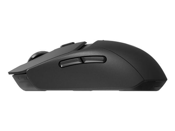 Logitech G G309 - Mus - gaming - optisk - 6 knapper - trådløs - 2.4 GHz, Bluetooth - USB Logitech LIGHTSPEED-mottaker - svart