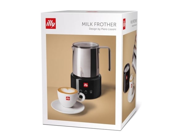 Illy 23760, Sort, Rustfritt stål, Rustfritt stål, 250 ml, Varm & Kald, Berøringskontroll, 0,75 m