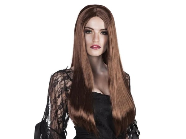 Boland 86087, Parykk til kostyme, Voksen, Hunkjønn, Polyester, Brun, 250 g