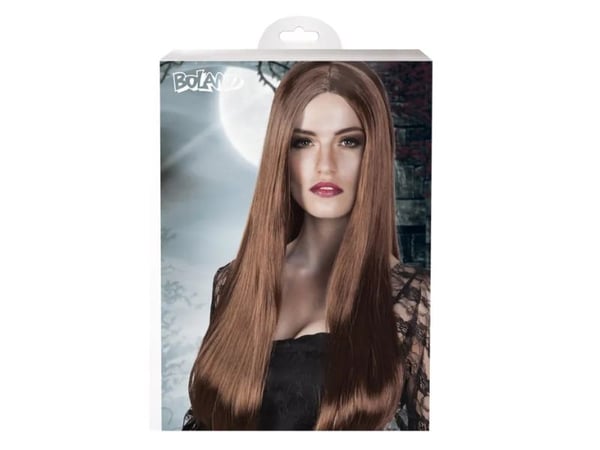Boland 86087, Parykk til kostyme, Voksen, Hunkjønn, Polyester, Brun, 250 g