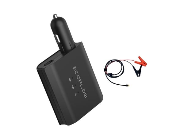 EcoFlow Smart - Batteriladdare för bil - DC 12 V
