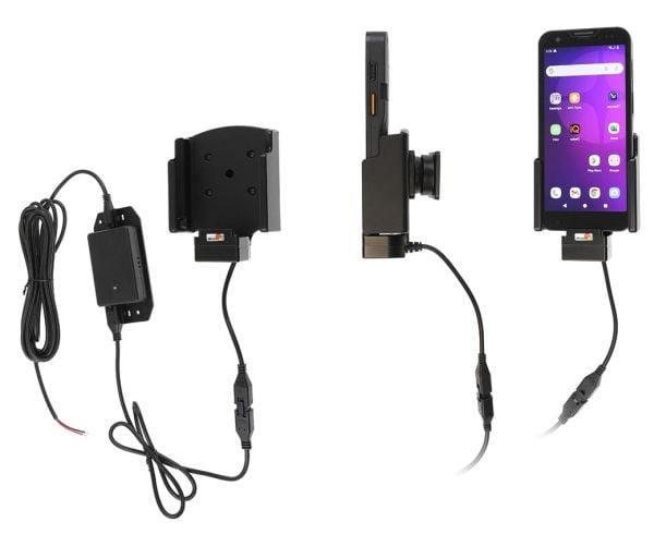 Brodit 713422, Mobiltelefon/smarttelefon, Aktiv holder, Innendørs, Sort