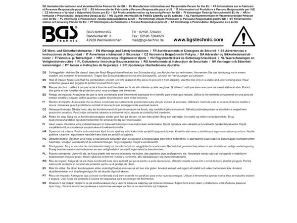 BGS technic Combination Spanner Set, 3,45 kg